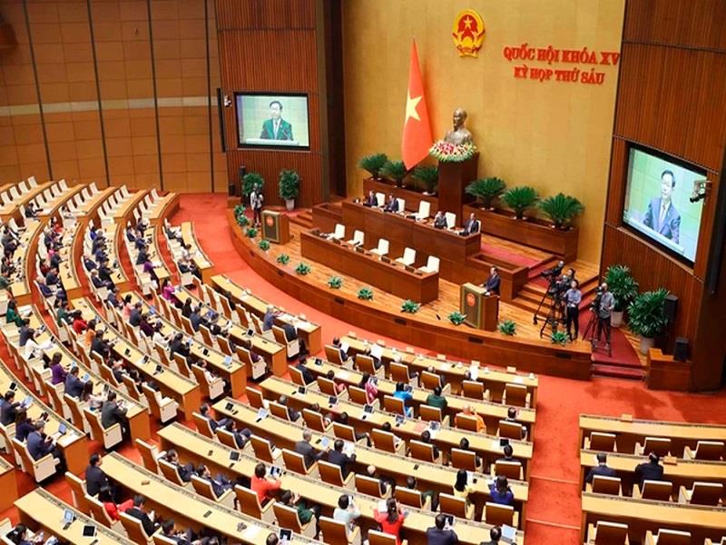 Phiên Bế mạc Kỳ họp thứ 6, Quốc hội khoá XV diễn ra sáng 29/11/2023, tại Hà Nội