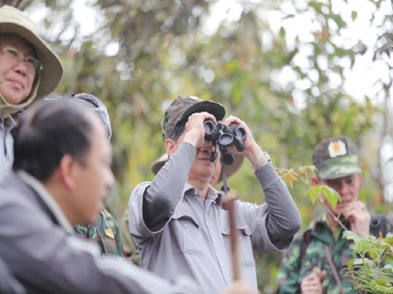 Trong chuyến kiểm tra rừng đầu năm nay, đồng chí Bí thư Tỉnh ủy - Chủ tịch HĐND tỉnh Lâm Đồng Trần Đức Quận cũng đặt rất nhiều câu hỏi và cả sự trăn trở. Ở Việt Nam có rất nhiều rừng quốc gia, nhưng Bidoup - Núi Bà có nhiều tiềm năng lại chưa phát huy hết giá trị của nó. Bí thư Tỉnh ủy Lâm Đồng yêu cầu lãnh đạo Vườn Quốc gia Bidoup - Núi Bà, lãnh đạo địa phương, các đơn vị liên quan nghiên cứu, xem xét các đề án nhằm định hình, phát triển các tuyến du lịch  sinh thái bền vững, có điểm nhấn, xứng tầm theo tiêu chuẩn quốc tế phục vụ cho phát triển kinh tế - xã hội của tỉnh Lâm Đồng