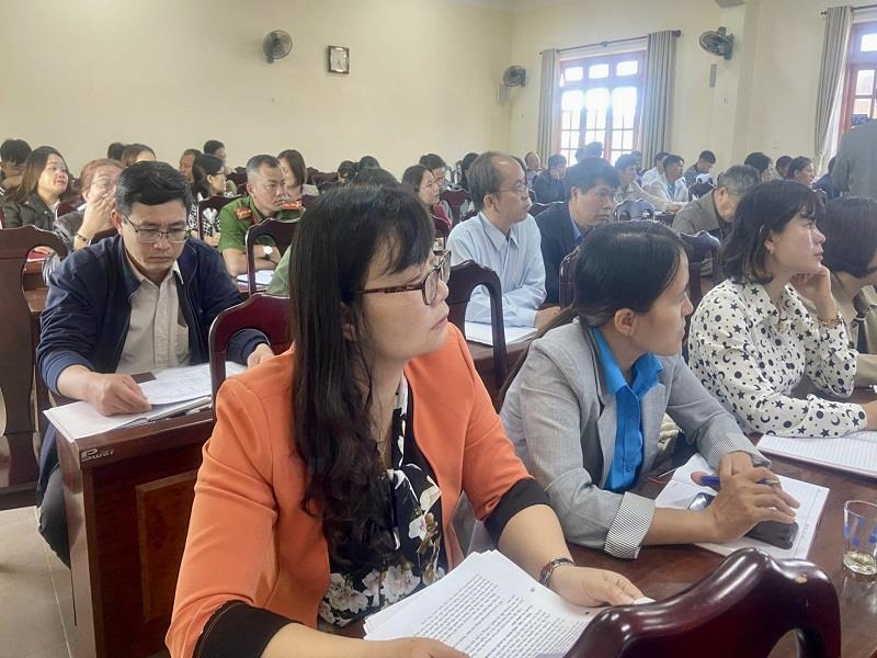 Các học viên tham gia lớp bồi dưỡng