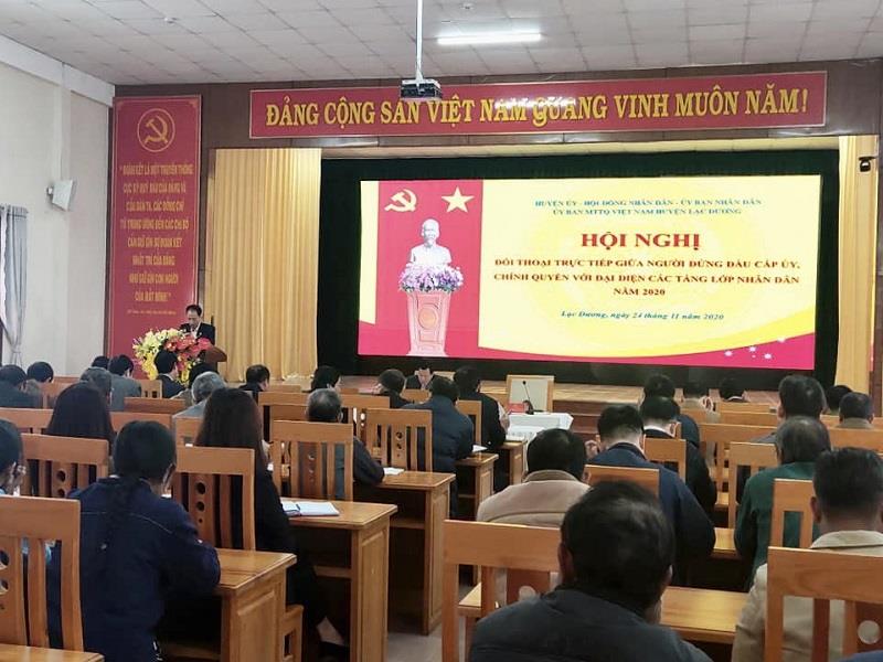 Toàn cảnh Hội nghị đối thoại