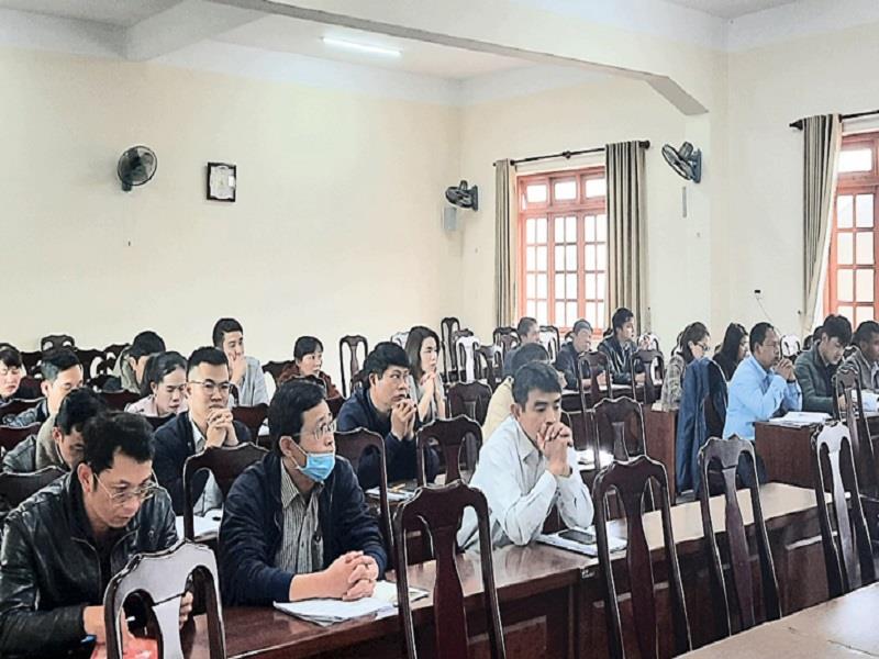 Các học viên tham dự lớp học