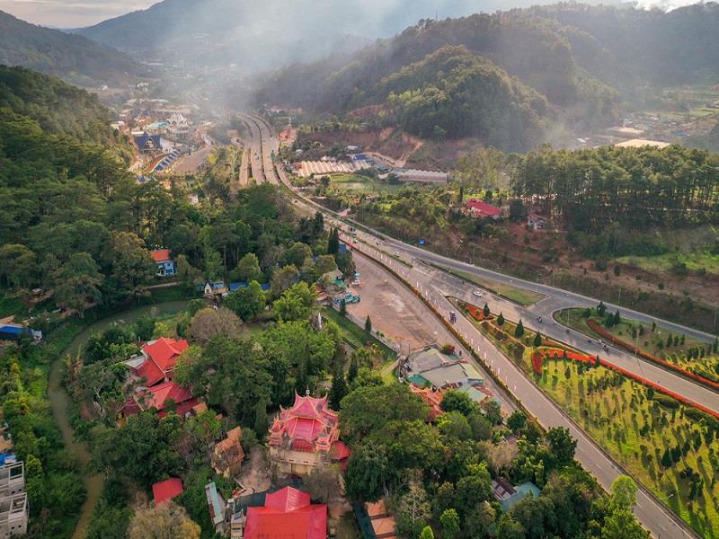 Điểm cuối Cao Tốc Liên Khương - Prenn