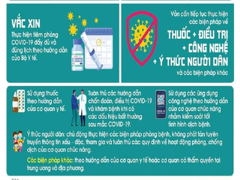 Cần tuân thủ nghiêm các nguyên tắc, biện pháp phòng bệnh của Bộ Y tế