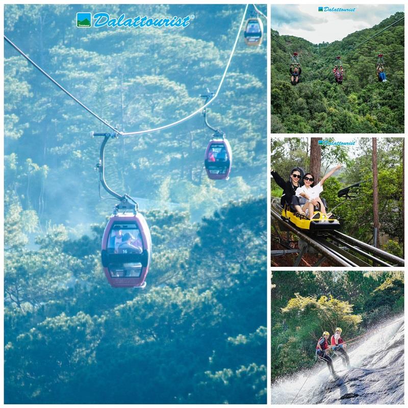 Dalat Tourist hưởng ứng Tuần lễ vàng với nhiều chương trình giảm giá, miễn phí vé tham quan tại các khu du lịch nổi tiếng - Ảnh: Dalat Tourist