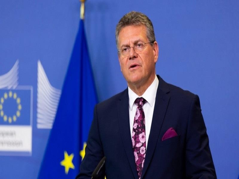 Phó Chủ tịch Ủy ban châu Âu (EC) Maros Sefcovic. (Ảnh: Euractiv.com)