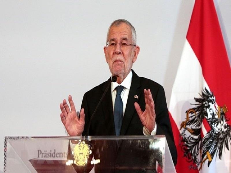 Tổng thống Áo Alexander Van der Bellen. (Ảnh: AFP/TTXVN)