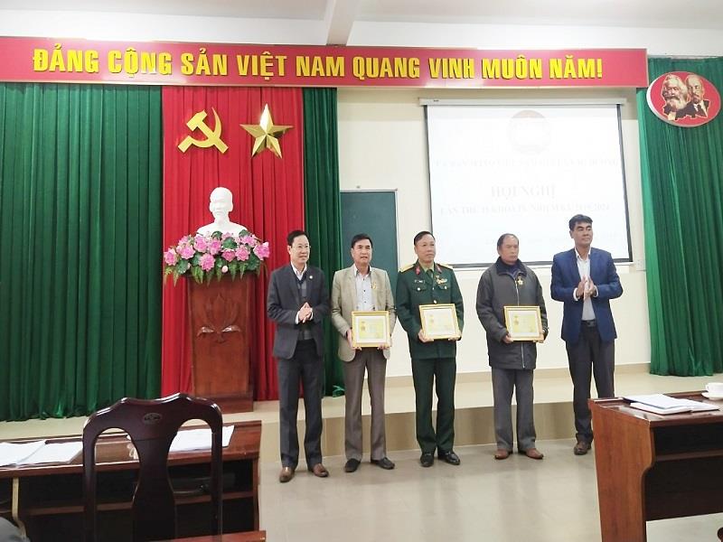 Các cá nhân được tặng kỷ niệm chương “Vì sự nghiệp đại đoàn kết toàn dân tộc”