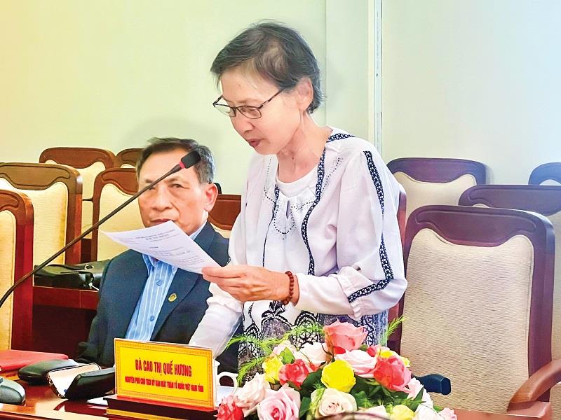 Cán bộ, đảng viên lão thành luôn tâm huyết, gửi gắm xây dựng cho được đội ngũ cán bộ lãnh đạo đủ đức, đủ tài vì Nhân dân