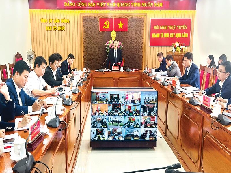 Trưởng Ban Tổ chức Tỉnh ủy quán triệt một số nội dung về công tác tổ chức, nhân sự tại Hội nghị ngành Tổ chức xây dựng Đảng tỉnh