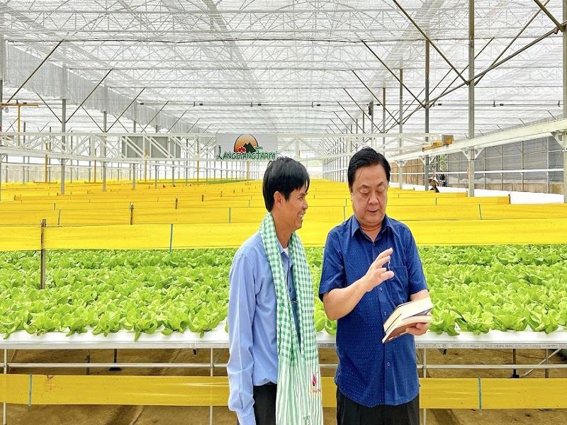 Ứng dụng công nghệ sản xuất rau thủy canh đạt tiêu chuẩn chất lượng xuất khẩu thương hiệu Langbiang Farm Lâm Đồng