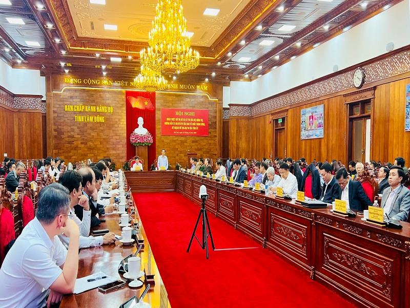 Tỉnh ủy tổ chức quán triệt Chỉ thị 35 và Hướng dẫn 27 của Trung ương