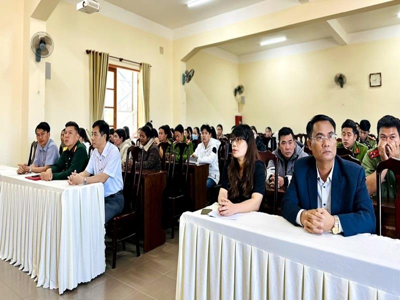 Các đại biểu dự khai mạc lớp bồi dưỡng