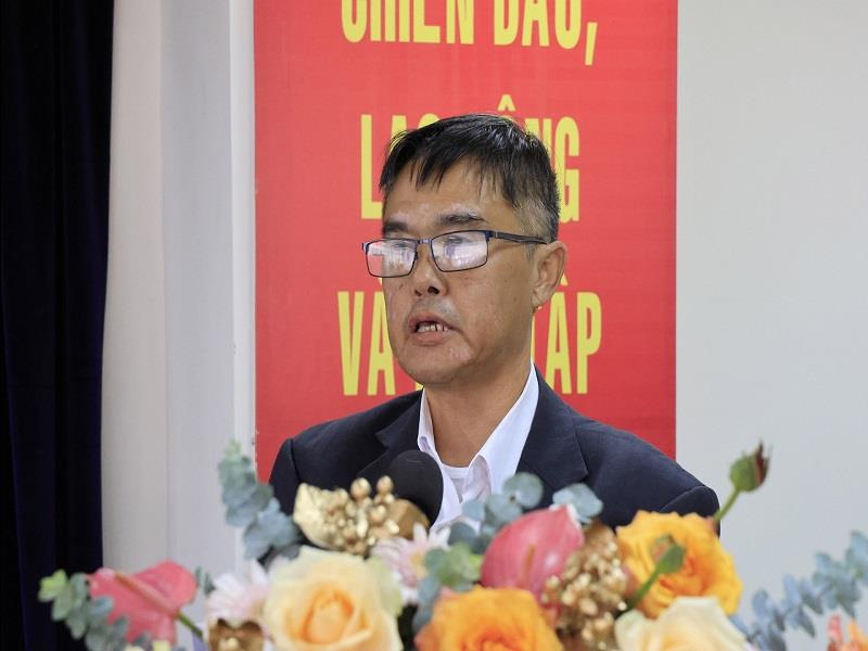 Đại diện Sở Xây dựng công bố điều chỉnh Chương trình phát triển đô thị tỉnh Lâm Đồng
