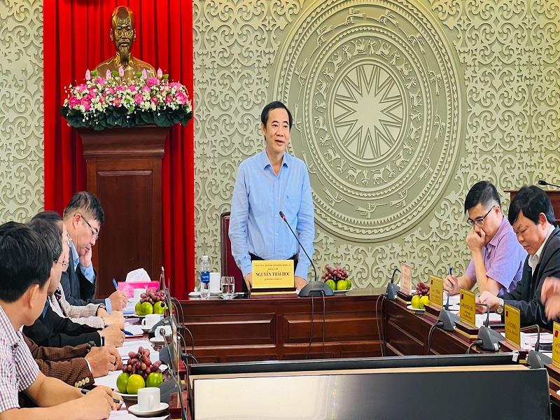 Quyền Bí thư Tỉnh ủy Nguyễn Thái Học chỉ đạo sâu sắc về nhiệm vụ kiểm tra, giám sát của Đảng