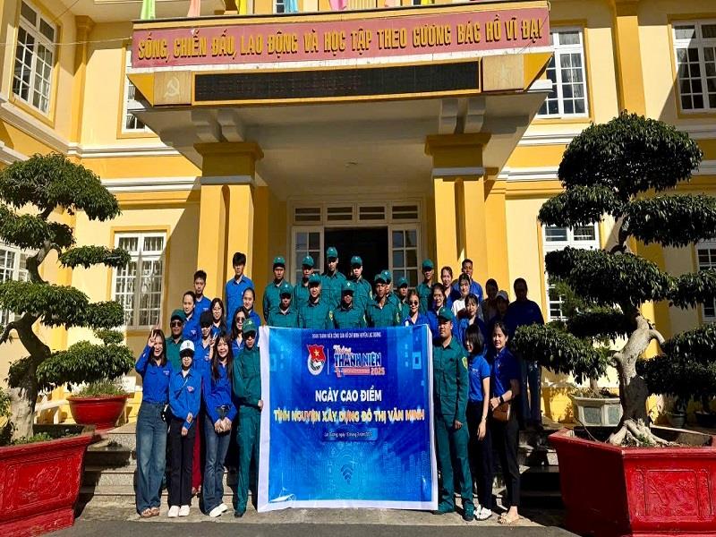 Tuổi trẻ Lạc Dương ra quân Ngày cao điểm tình nguyện xây dựng đô thị văn minh