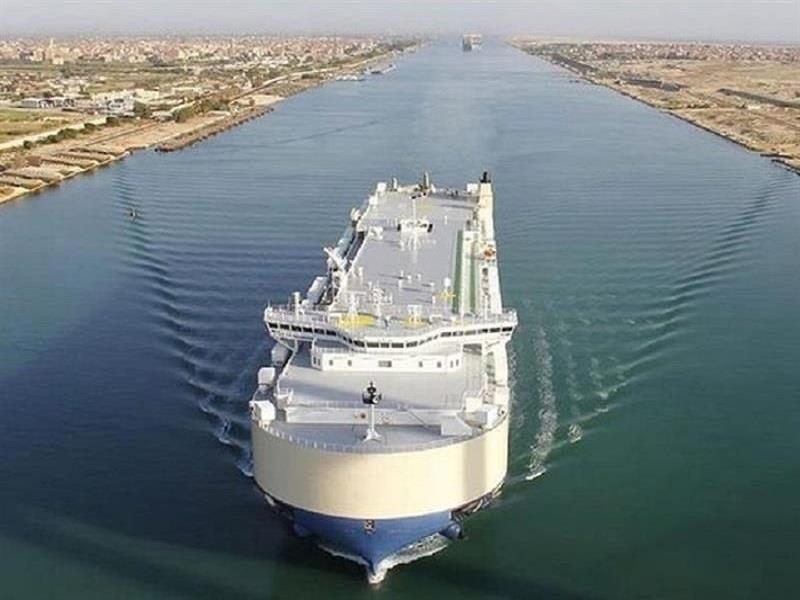 Hoạt động hàng hải qua Kênh đào Suez vẫn diễn ra bình thường bất chấp căng thẳng ở Biển Đỏ. (Ảnh: SCA)