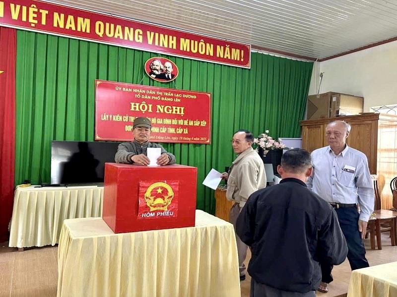 Việc lấy ý kiến được thực hiện công khai, dân chủ và đúng quy định của pháp luật