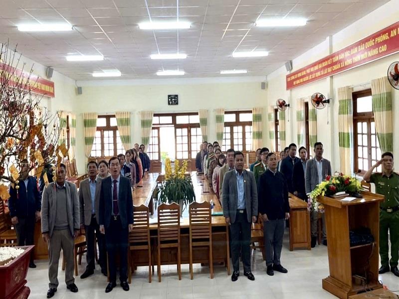 Đảng ủy các xã, thị trấn trang trọng tổ chức kỷ niệm 95 năm Ngày thành lập Đảng và sinh hoạt chuyên đề Rạng rỡ Việt Nam