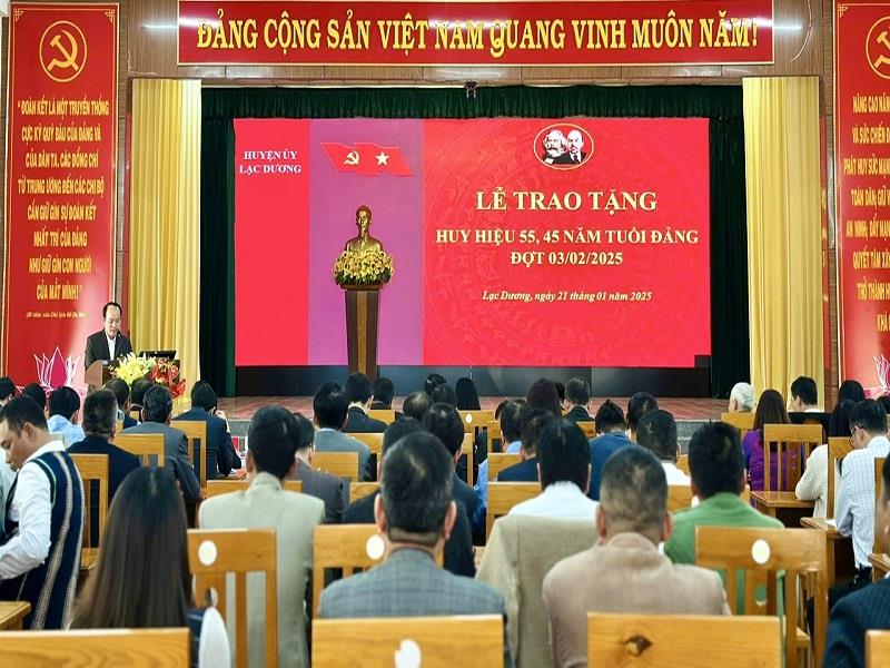 Quang cảnh buổi lễ
