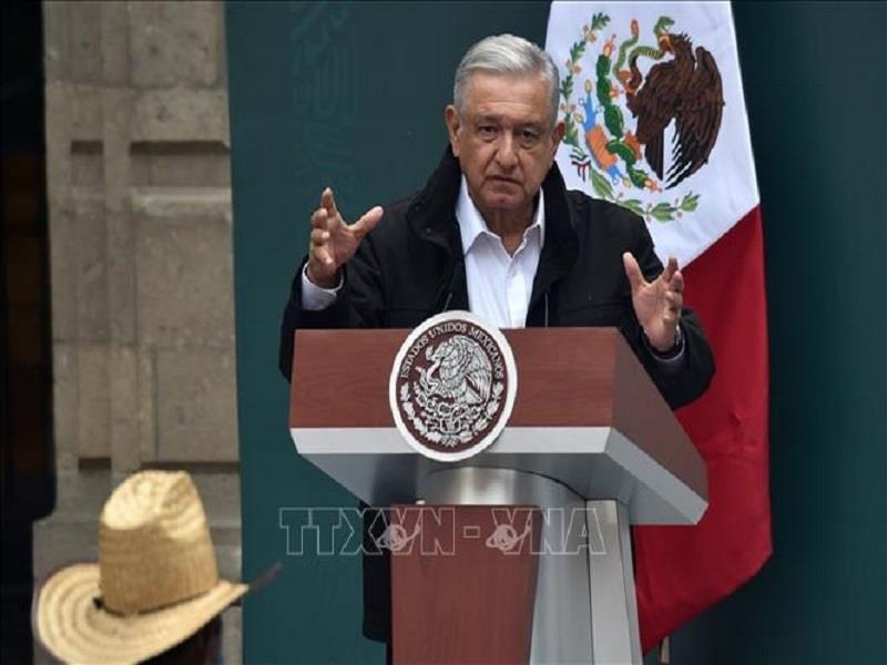 Tổng thống Mexico Andres Manuel Lopez Obrador. (Ảnh: AFP/ TTXVN)