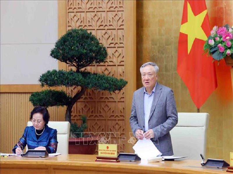 Phó Thủ tướng Thường trực Nguyễn Hòa Bình phát biểu. Ảnh: Phạm Kiên/TTXVN
