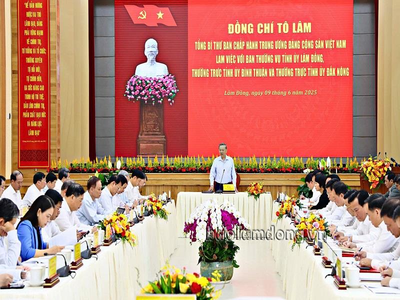Quang cảnh buổi làm việc