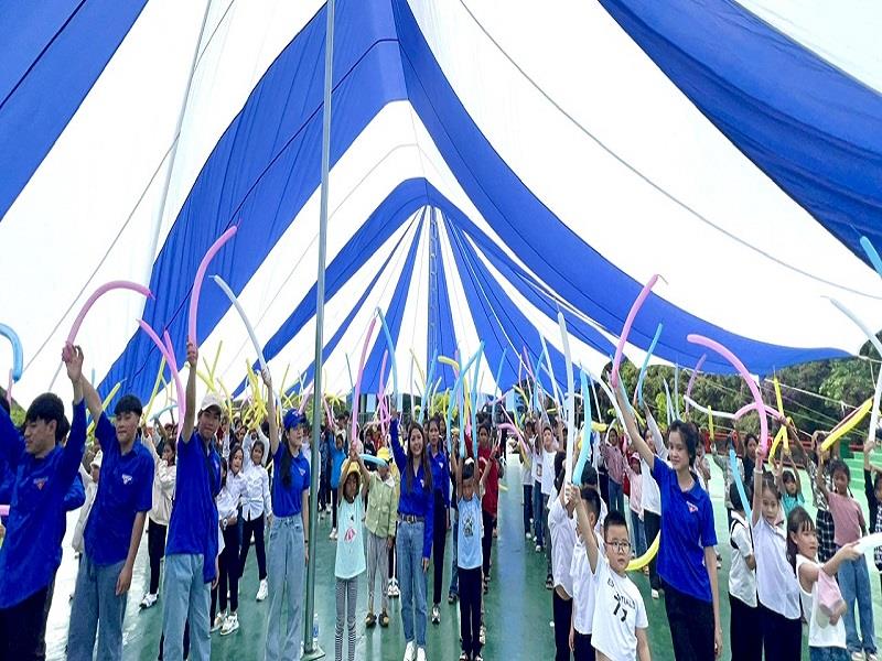 Đây là sân chơi bổ ích thu hút thiếu nhi vào các hoạt động của Đội và phong trào thiếu nhi trong dịp hè