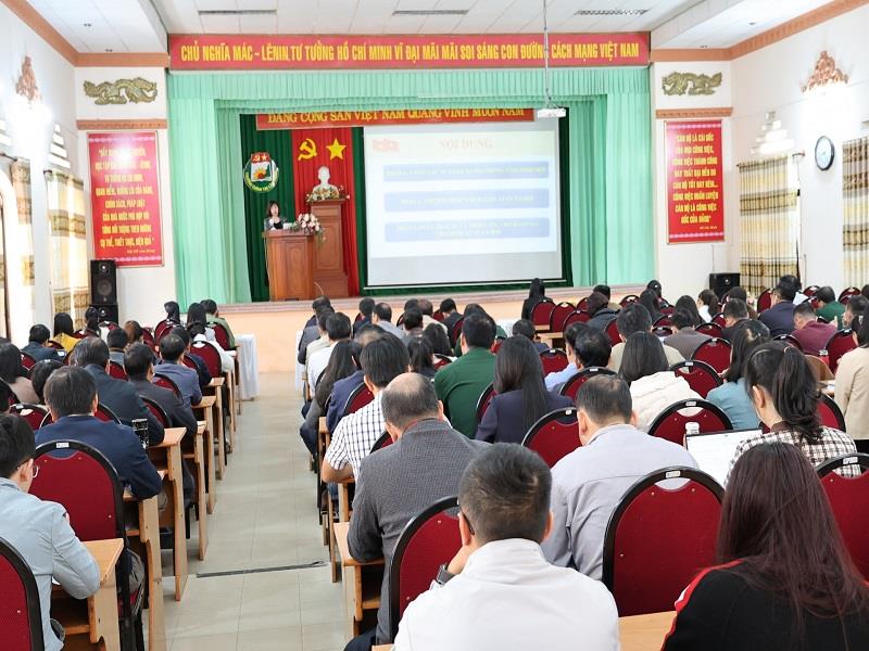 Quang cảnh lớp bồi dưỡng