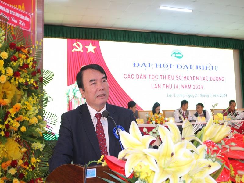 Phó Chủ tịch UBND tỉnh Phạm S phát biểu chỉ đạo tại Đai hội