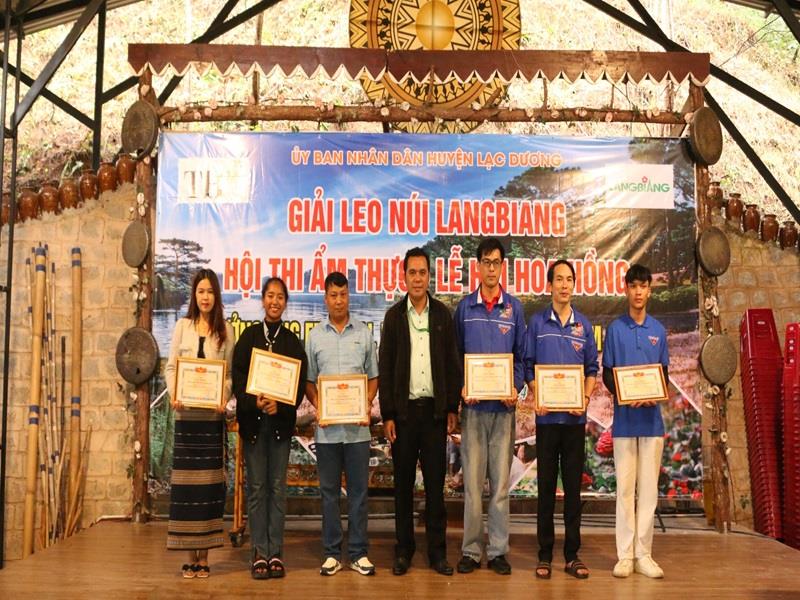 Trao Giấy khen cho các đội đạt giải Khuyến khích