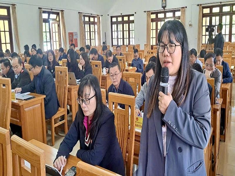 Đại biểu chất vấn tại kỳ họp