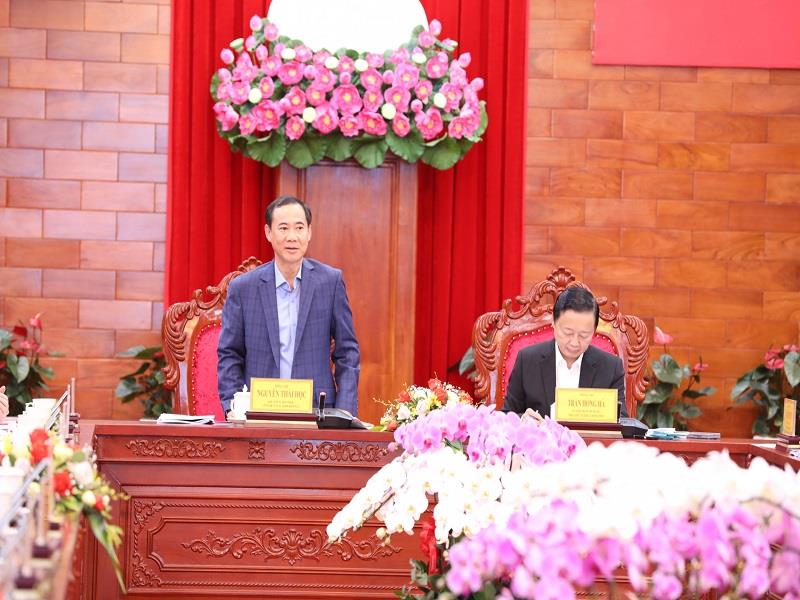 Quyền Bí thư Tỉnh uỷ Lâm Đồng Nguyễn Thái Học  khẳng định rằng, 2 dự án cao tốc này rất cần thiết, rất cấp bách đối với Lâm Đồng và mang tính khả thi, hiệu quả cao.