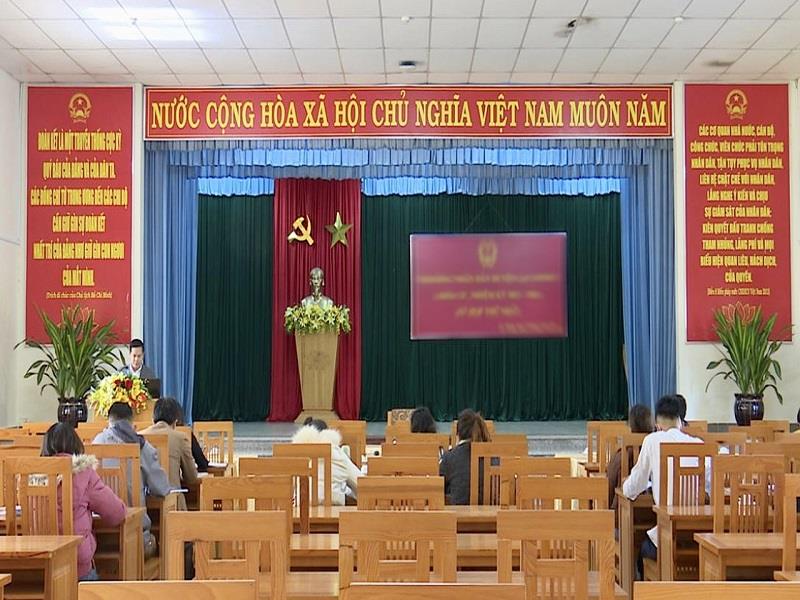 Quang cảnh hội nghị tập huấn