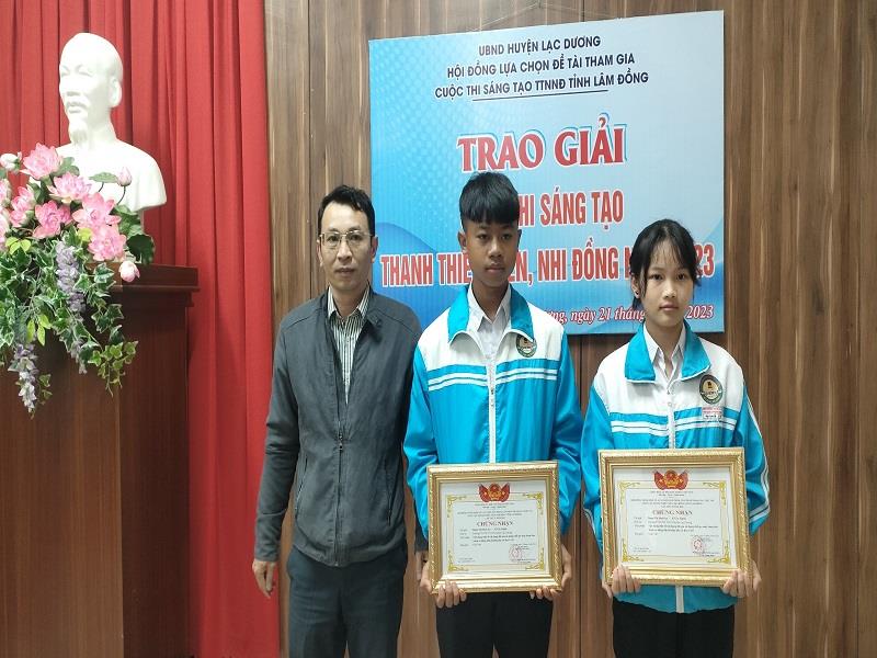 Trao giải nhì cho tác giả có giải pháp đạt giải