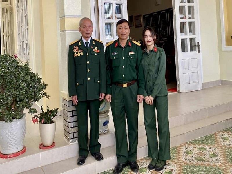 Ngày mai, em Lê Minh Nguyệt - TDP B’Nơr A, thị trấn Lạc Dương là thế hệ thứ ba trong gia đình bước vào môi trường quân đội