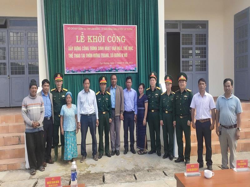 Các đại biểu dự Lễ khởi công