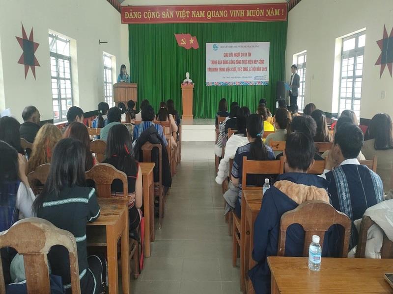 Quang cảnh Chương trình giao lưu