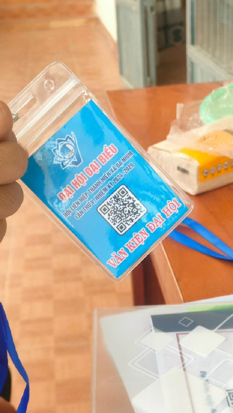 Các cơ sở tổ chức Hội đã mã hóa tài liệu văn kiện Đại hội bằng mã QR-Code