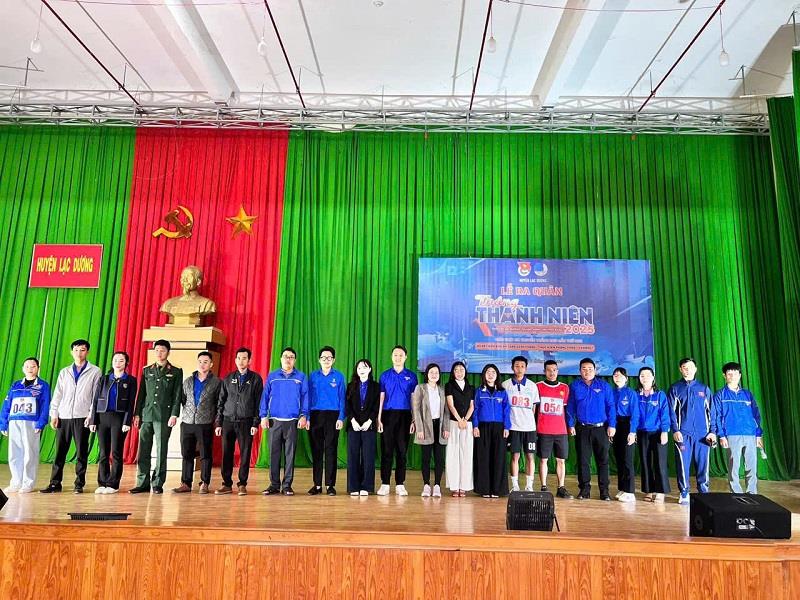 Bí thư, Phó Bí thư các tổ chức cơ sở đoàn tại Lễ ra quân Thánh Thanh niên năm 2025