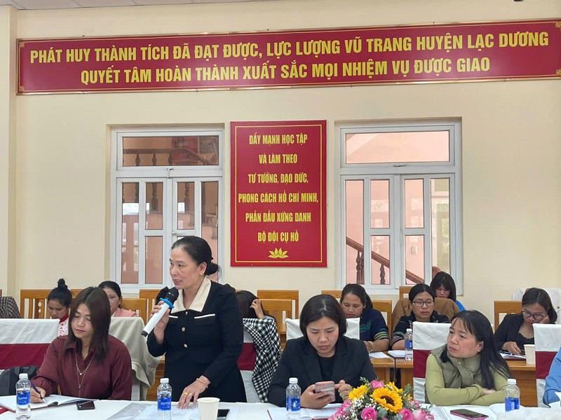 Các đơn vị tham gia thảo luận tại Hội nghị