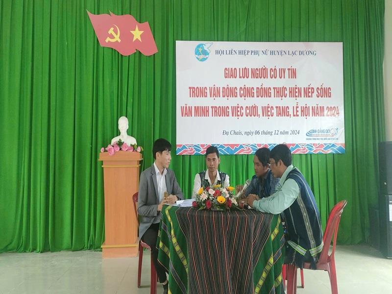 Tiểu phẩm được diễn tại Chương trình giao lưu