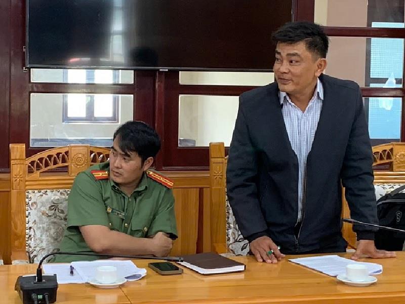 Các sở, ngành của tỉnh tham gia phát biểu ý kiến tại buổi làm việc
