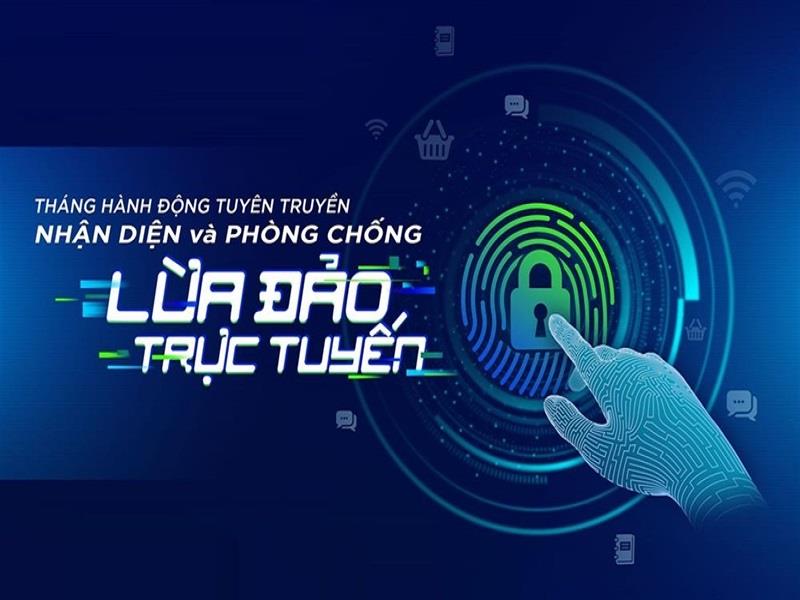 Bộ Công an phát động chiến dịch Tháng hành động tuyên truyền về nhận diện và phòng chống lừa đảo trực tuyến. Ảnh minh họa.