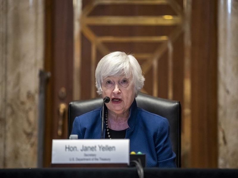 Bộ trưởng Tài chính Mỹ Janet Yellen. Ảnh: Xinhua