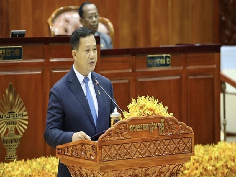 Tân Thủ tướng Campuchia Hun Manet. (Ảnh: AKP)