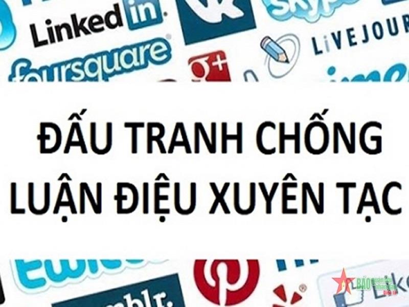 Kiên quyết đấu tranh với các âm mưu, thủ đoạn chống phá Đảng, Nhà nước trên không gian mạng