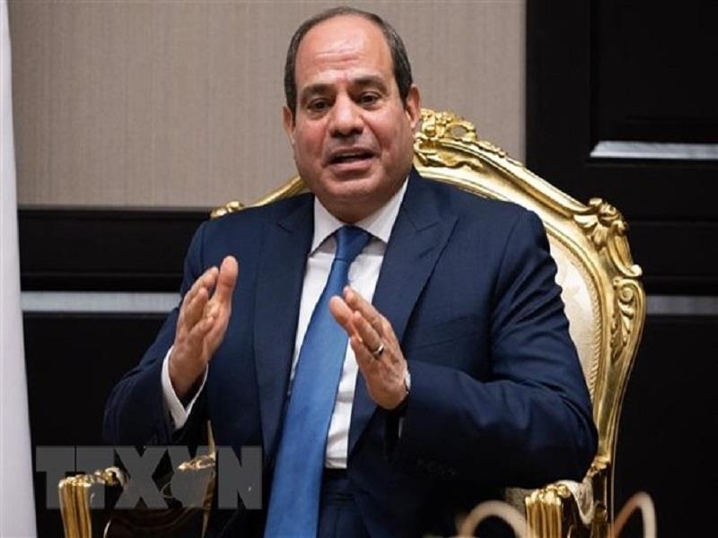 Tổng thống Ai Cập Abdel-Fattah El-Sisi (Ảnh: AFP/TTXVN)