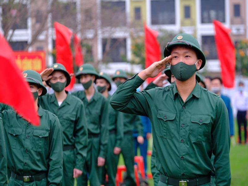 Thực hiện nghĩa vụ quân sự không chỉ là chấp hành pháp luật của Nhà nước, mà còn là nghĩa vụ thiêng liêng cao cả của công dân đối với dân tộc, với Tổ quốc. (Ảnh minh họa)