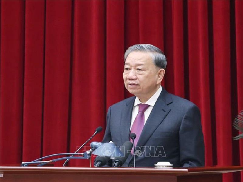 Tổng Bí thư Tô Lâm phát biểu bế mạc Hội nghị Ban Chấp hành Trung ương Đảng khoá XIII