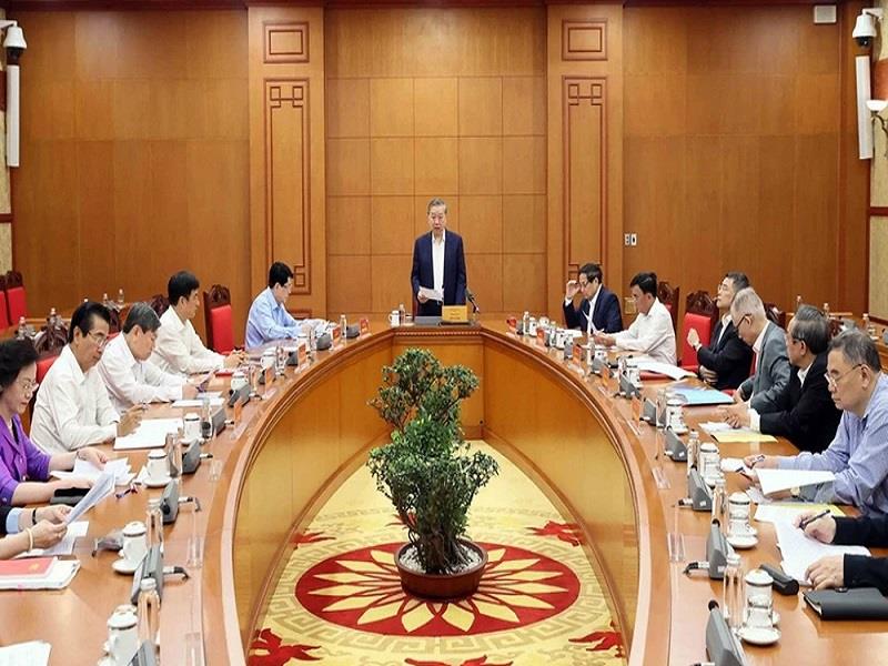 Tổng Bí thư Tô Lâm, Trưởng Tiểu ban Nhân sự Đại hội XIV của Đảng